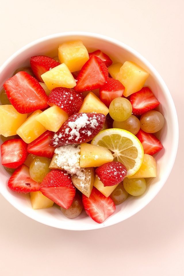 healthy fresh fruit salad