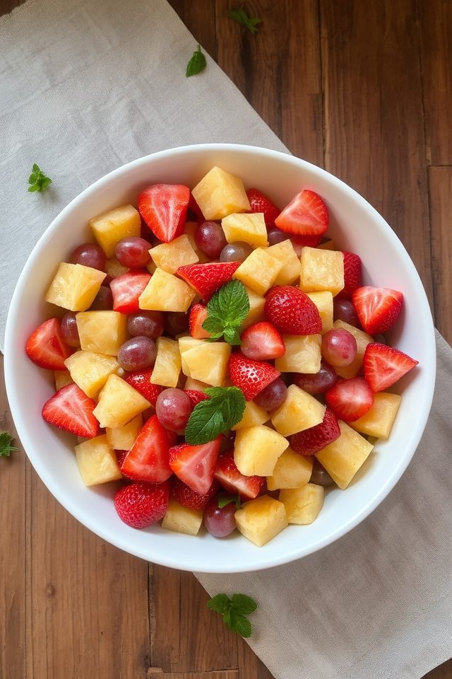 healthy fresh fruit salad