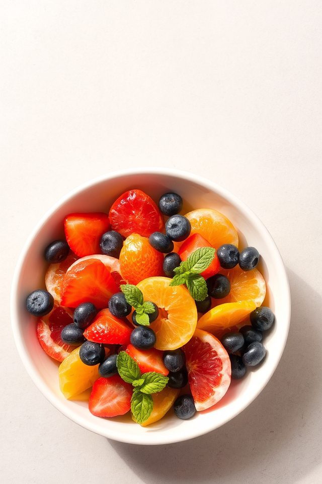 healthy fresh fruit snack