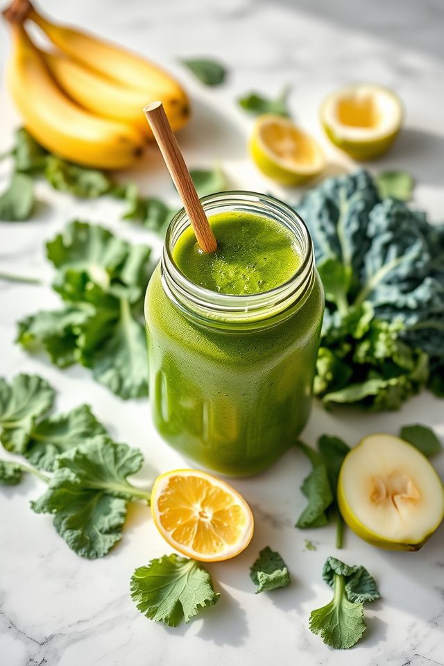 healthy green smoothie recipe