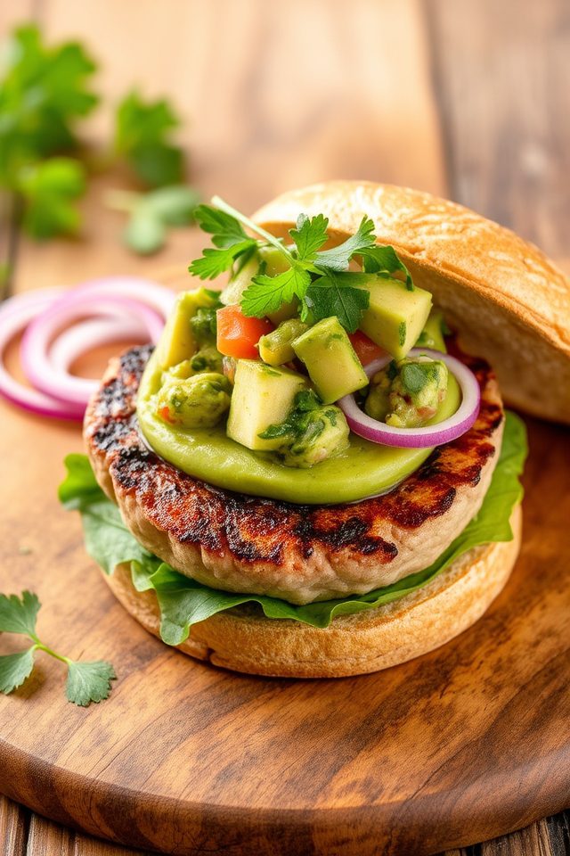 healthy grilled turkey option