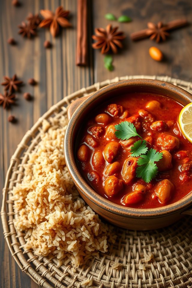 healthy kidney bean curry