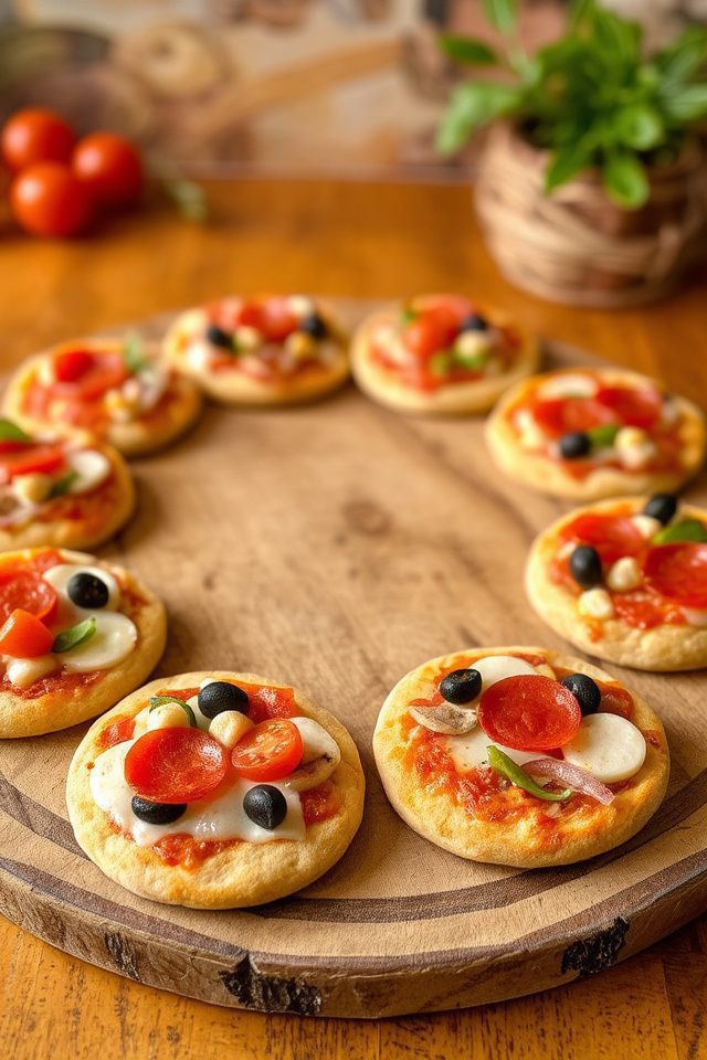 healthy mini pizza options