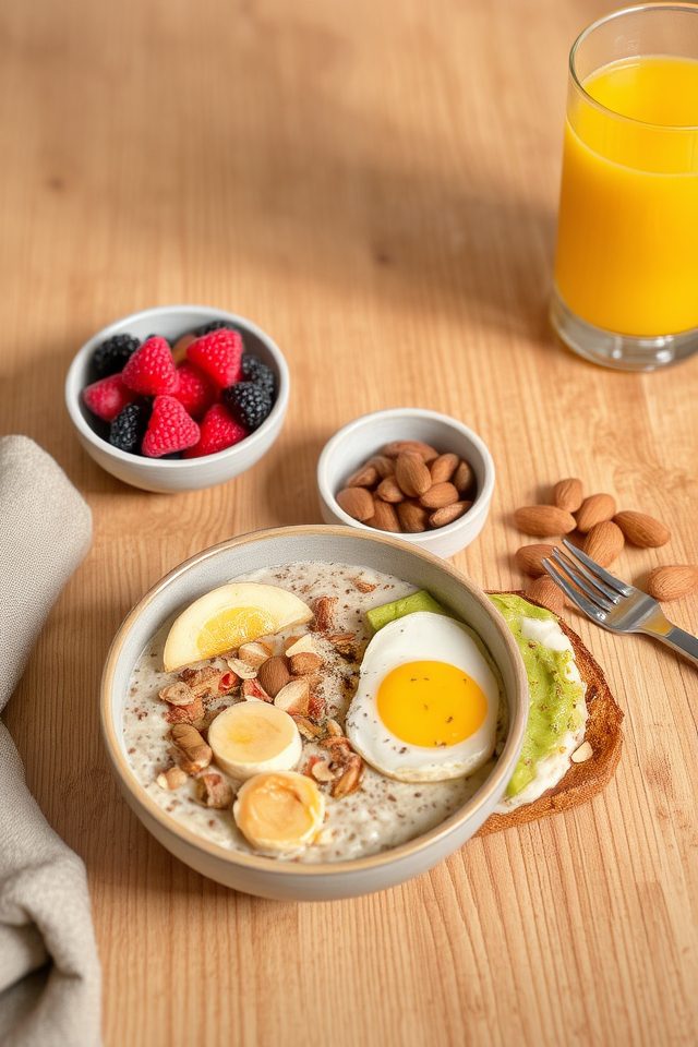 healthy morning meal options