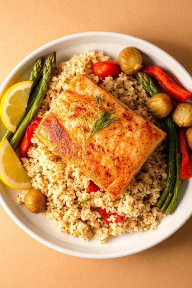 healthy omega rich dinner