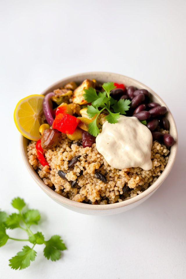healthy plant based meal