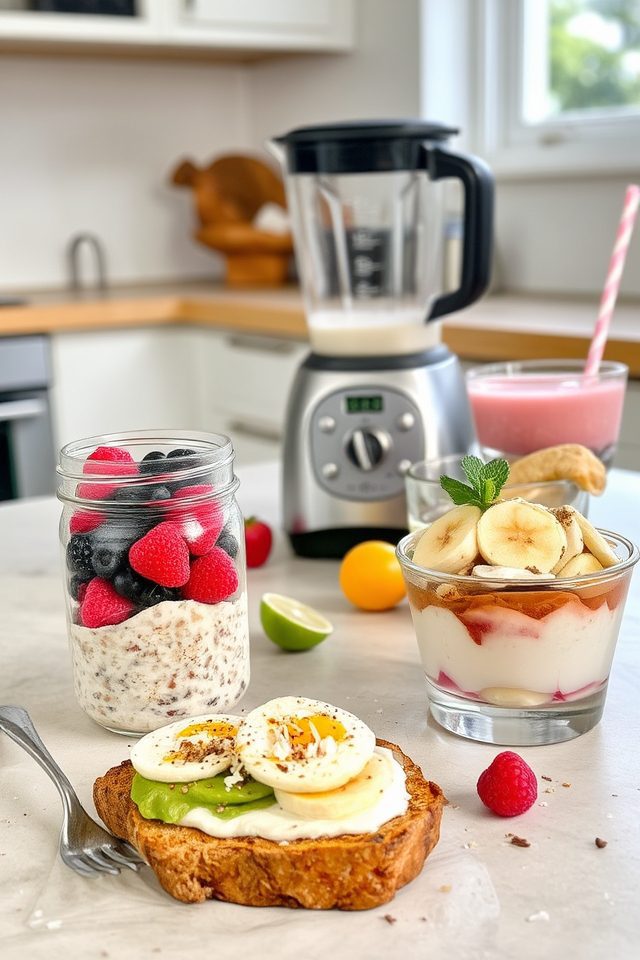healthy quick breakfast options