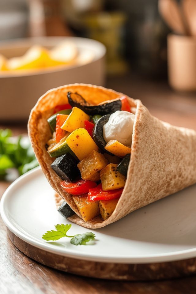 healthy quick veggie meal