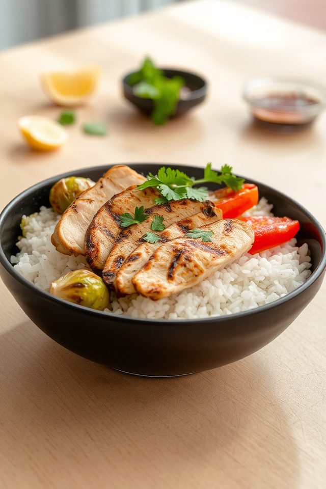 healthy rice bowl meals