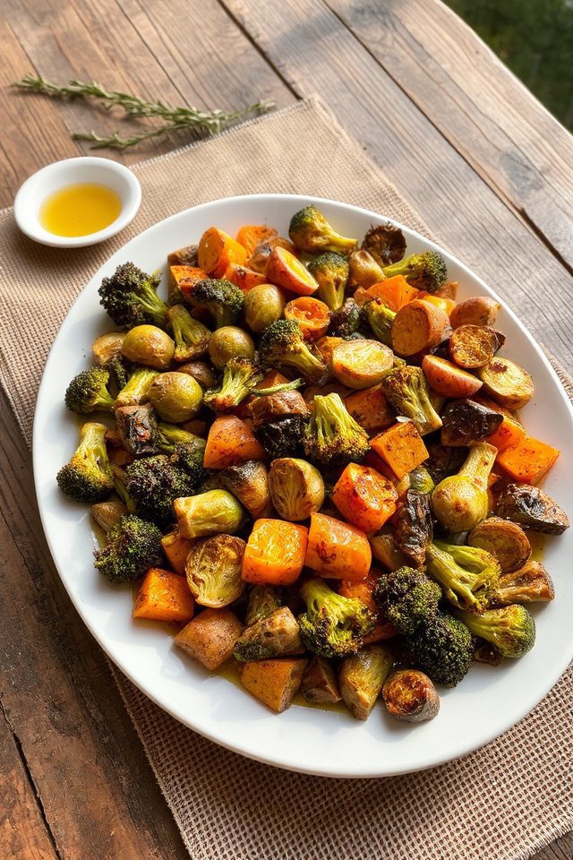 healthy roasted vegetable options
