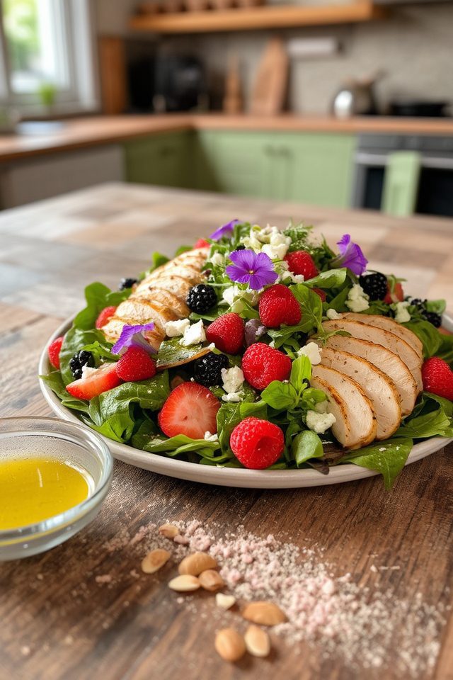healthy salads with variety