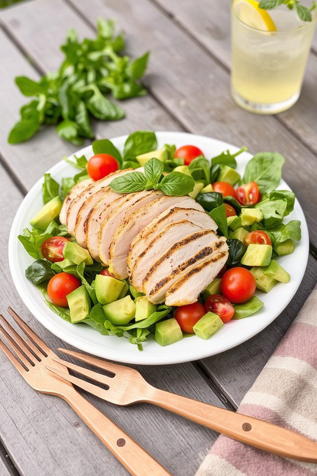 healthy spring salad recipe