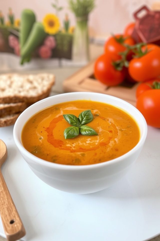 healthy summer soup option