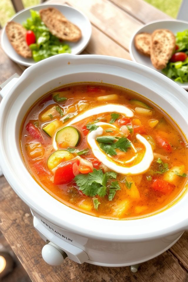 healthy summer vegetable soup
