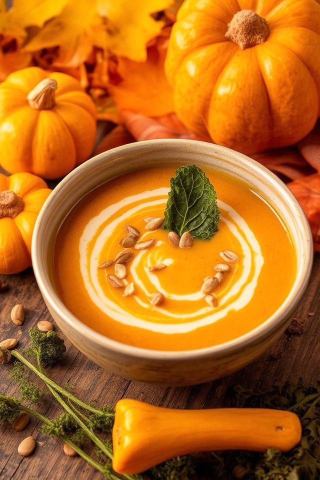 hearty autumn squash soup