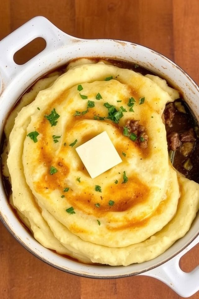 hearty beef mashed potatoes