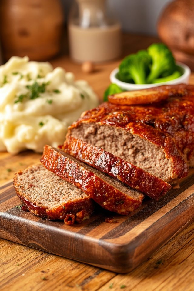 hearty beef onion meatloaf