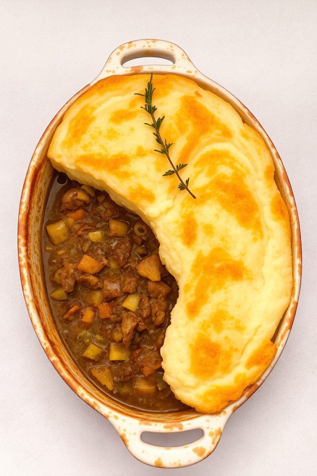 hearty beef shepherd s pie