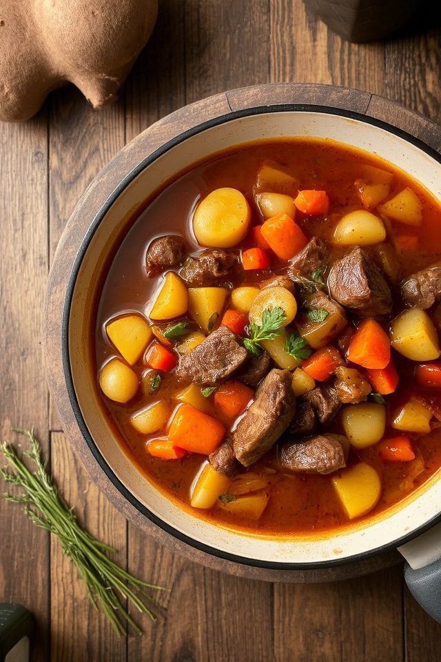 hearty beef stew recipe