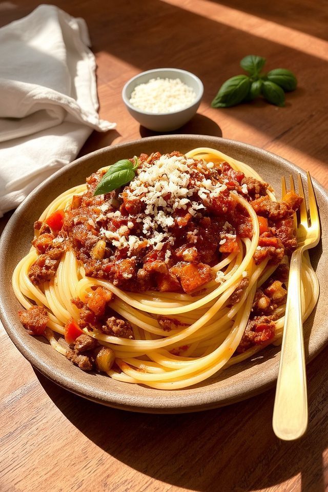 hearty beef tomato sauce