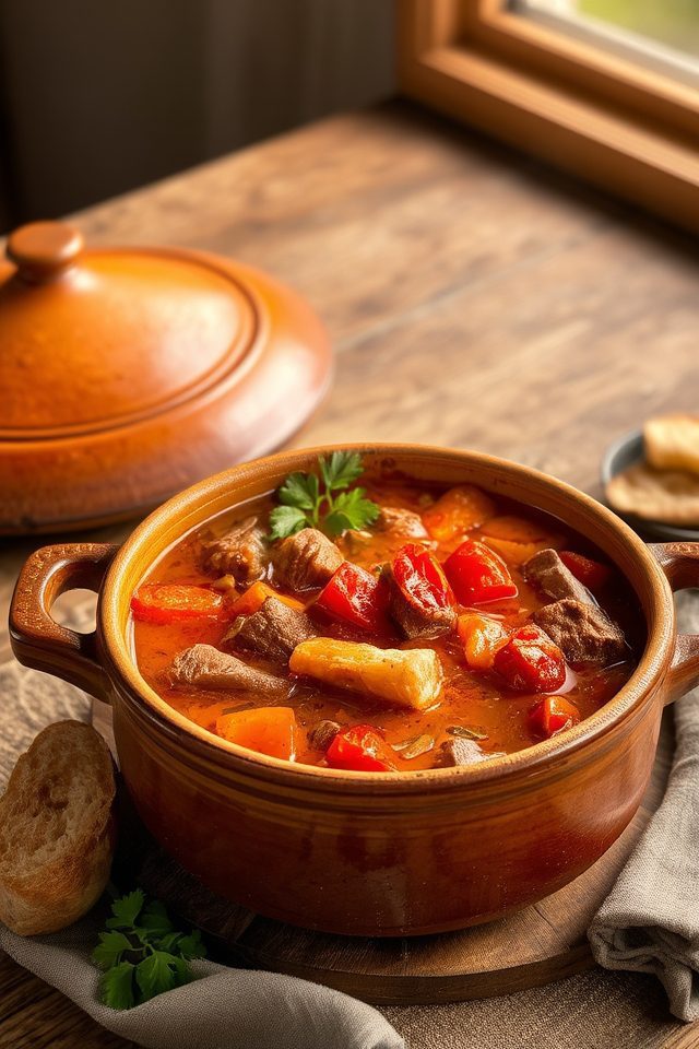 hearty beef tomato stew