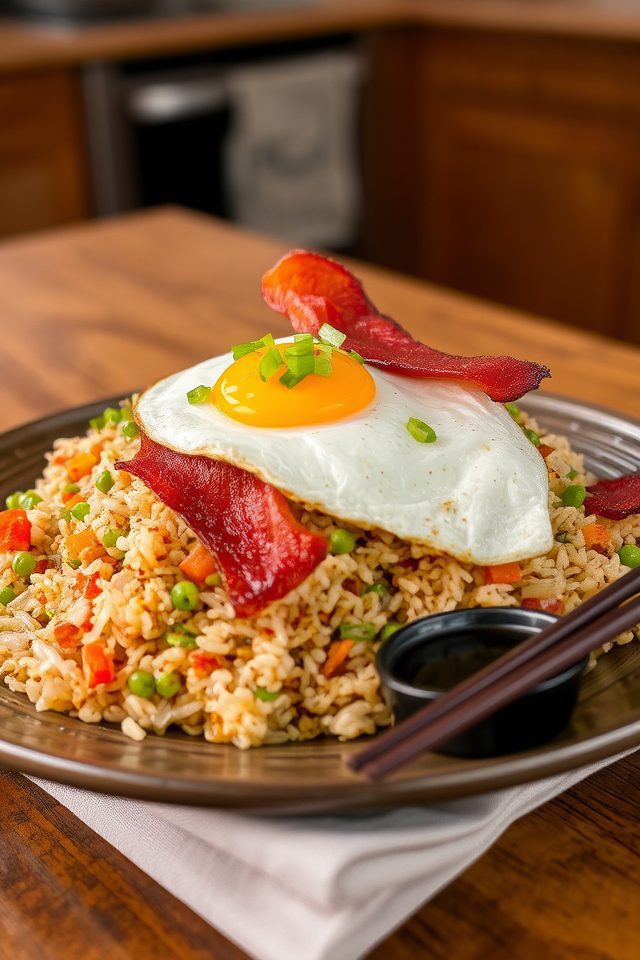 hearty breakfast fried rice