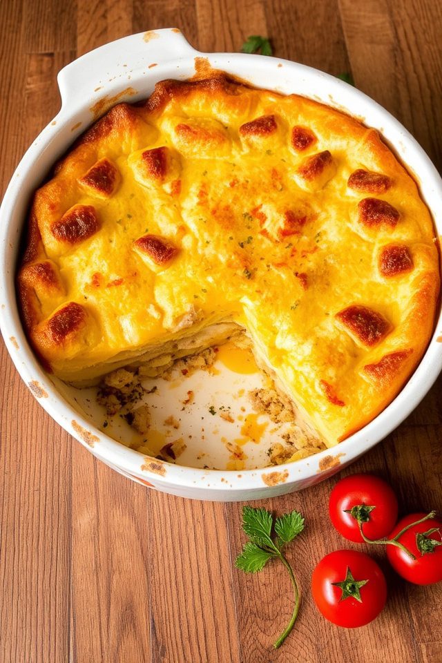 hearty breakfast morning dish