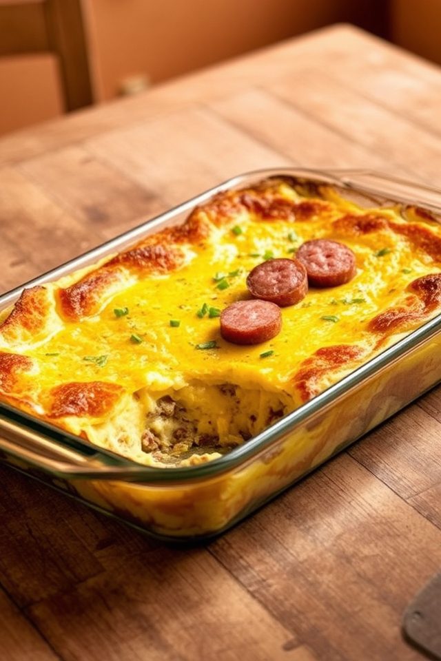 hearty breakfast morning dish