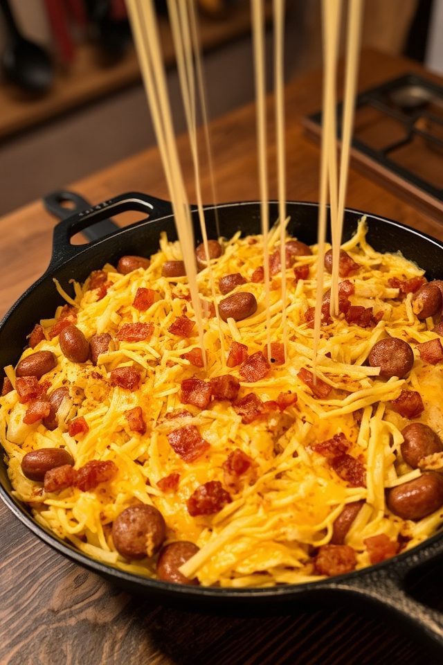 hearty breakfast skillet meal