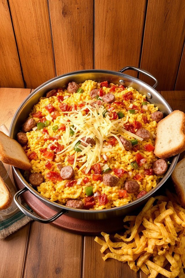 hearty breakfast skillet meal