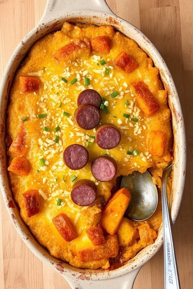 hearty breakfast sweet casserole