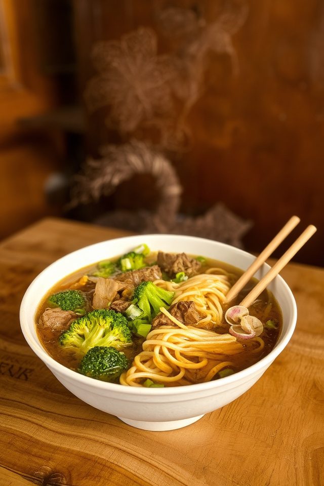 hearty broth for evening