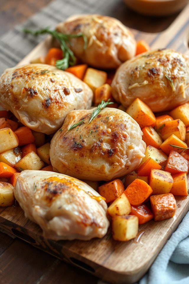 hearty chicken and vegetables