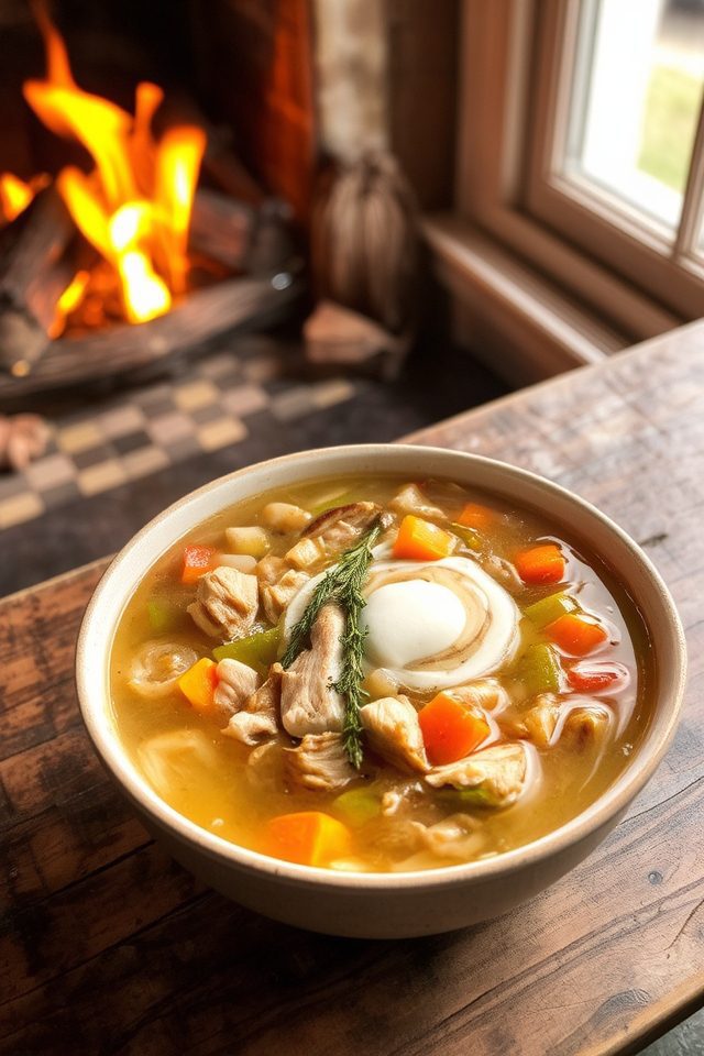 hearty comfort food soup