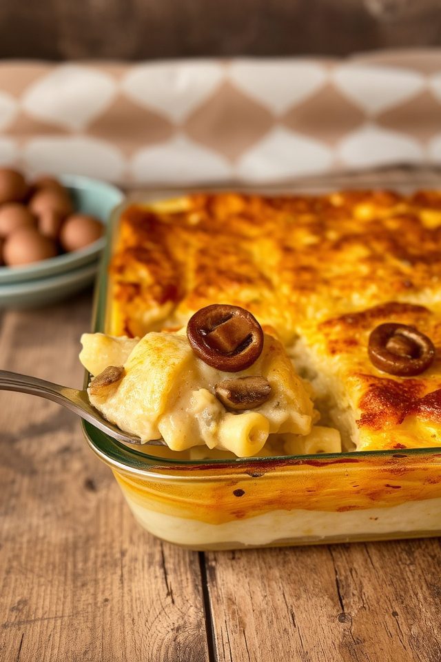 hearty comforting chicken casserole