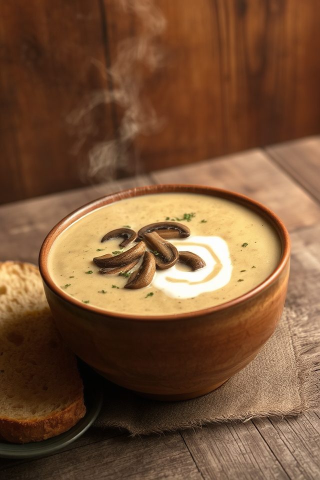 hearty comforting chicken soup