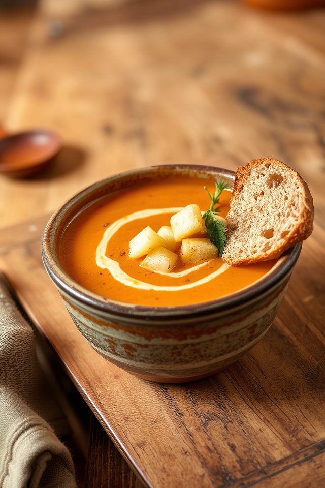 hearty comforting vegetable soup