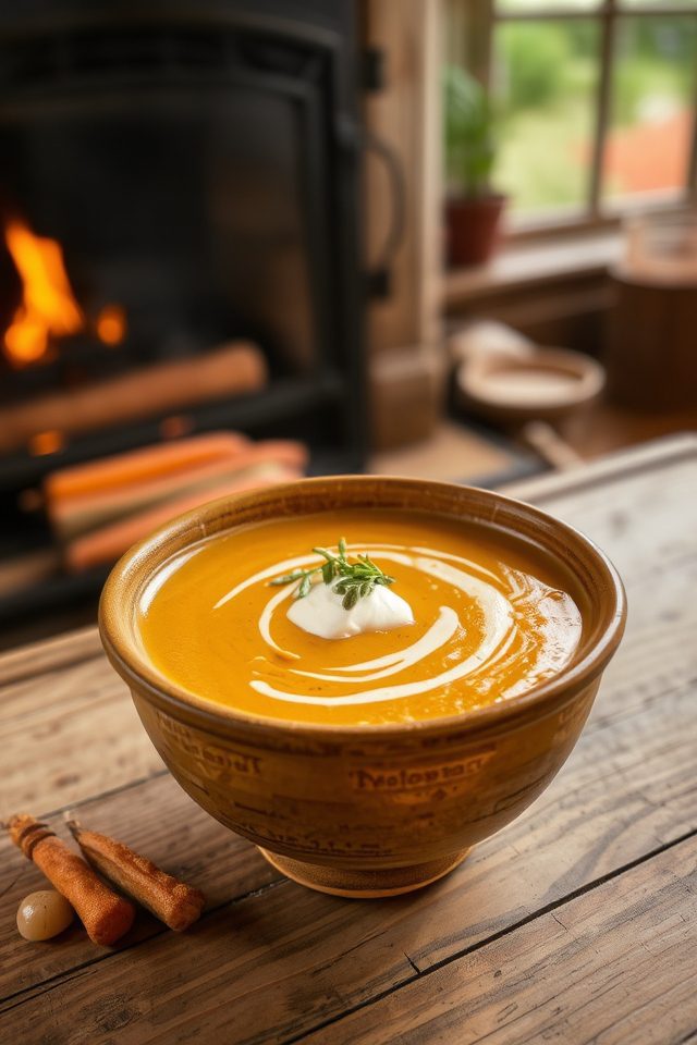 hearty comforting vegetable soup