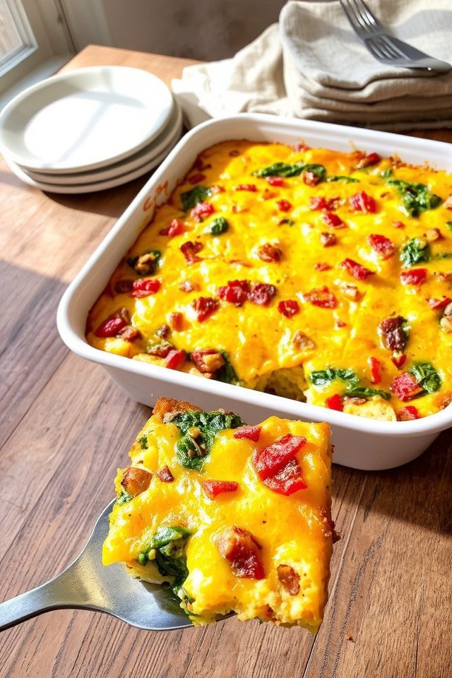 hearty customizable breakfast casserole