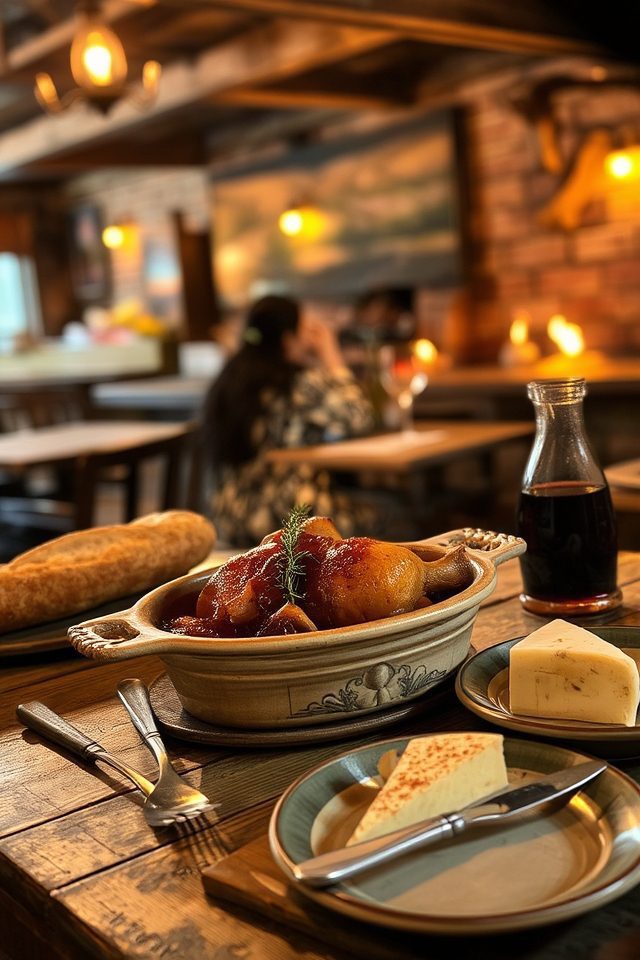 hearty french bistro cuisine
