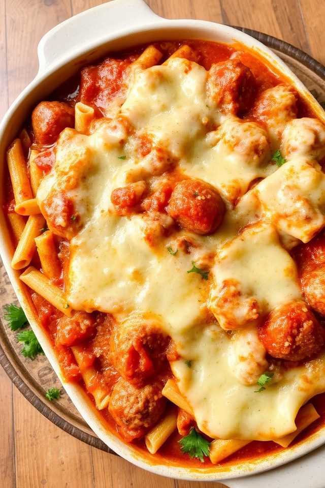 hearty italian inspired casserole