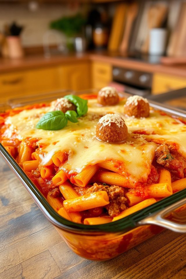 hearty italian style casserole