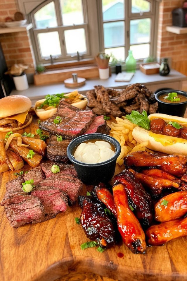 hearty meat based dishes