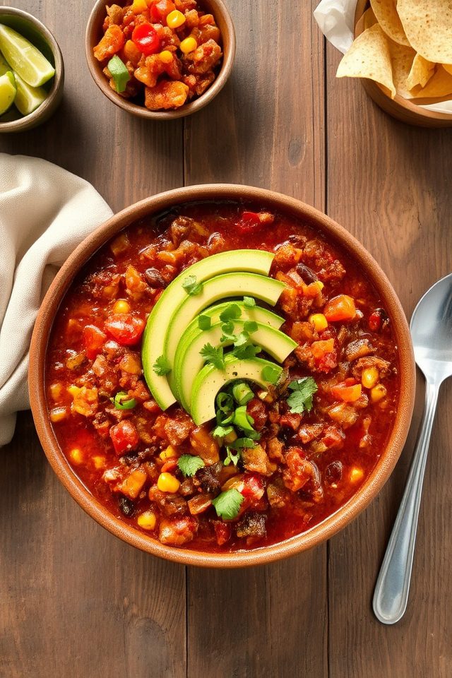 hearty plant based chili