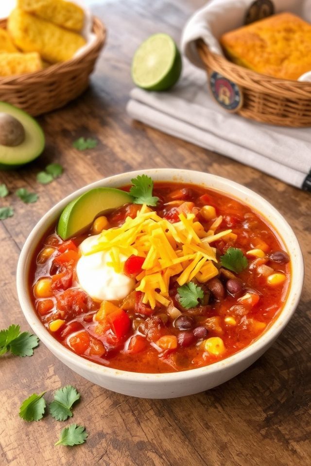 hearty plant based chili