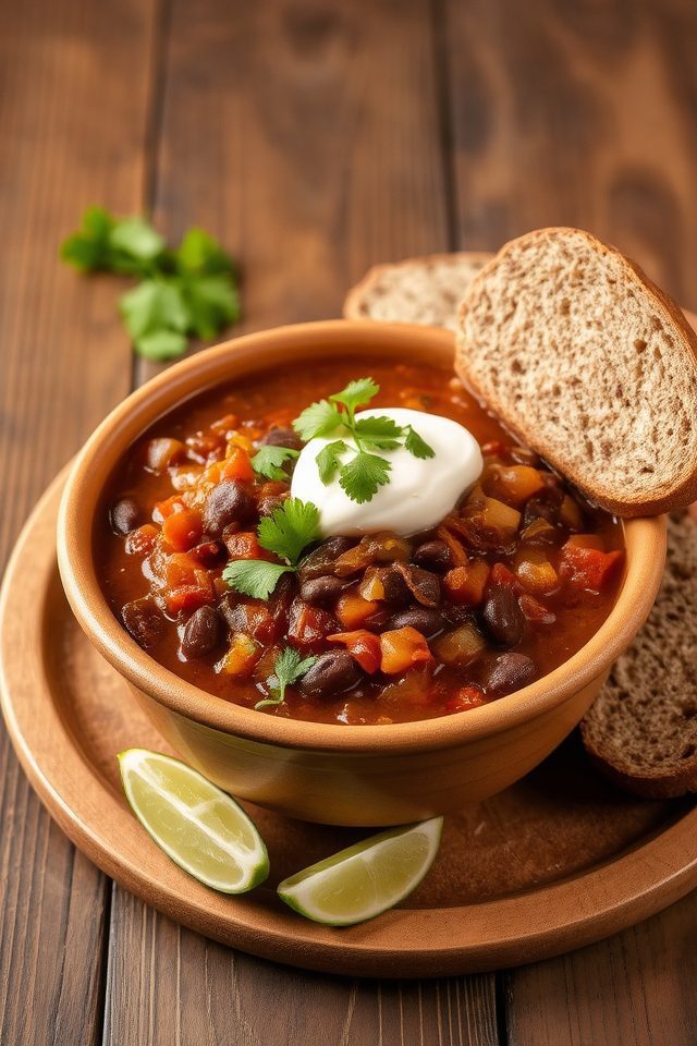 hearty plant based meal