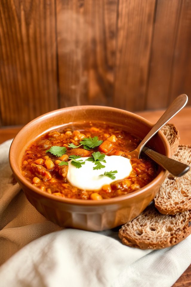 hearty plant based stew