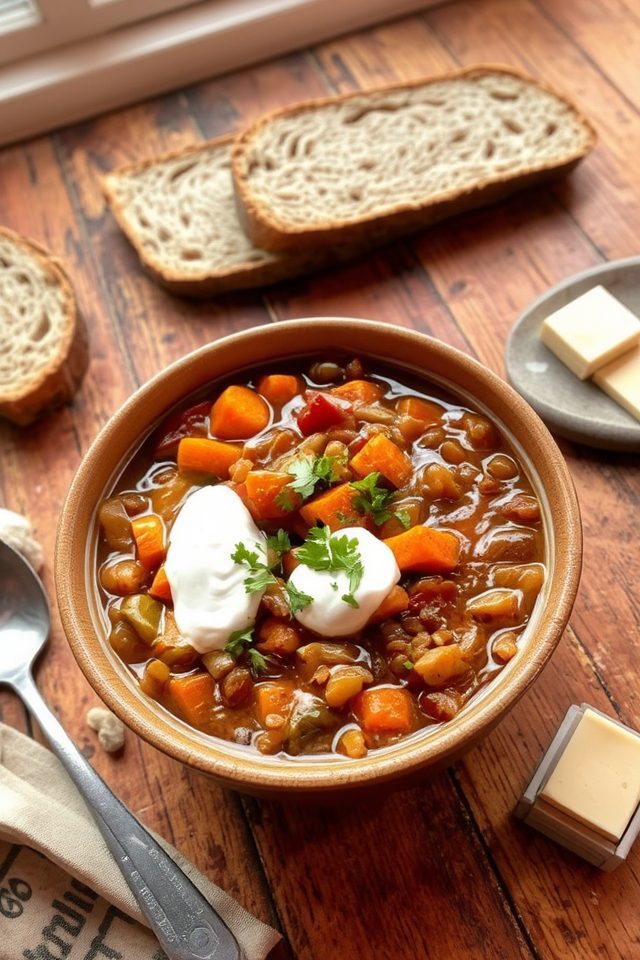 hearty plant based stew