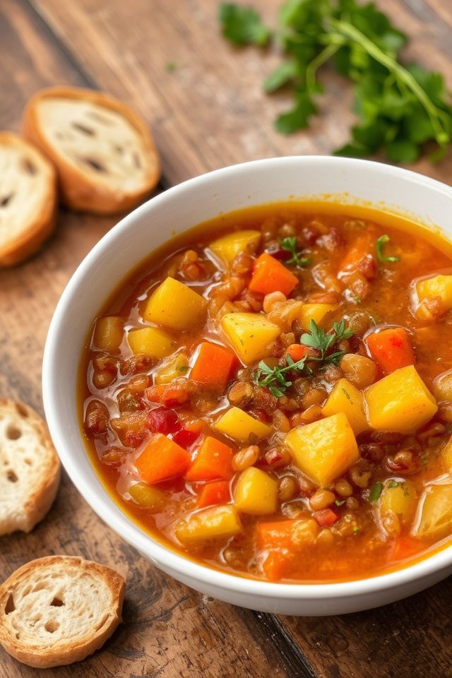 hearty plant based stew