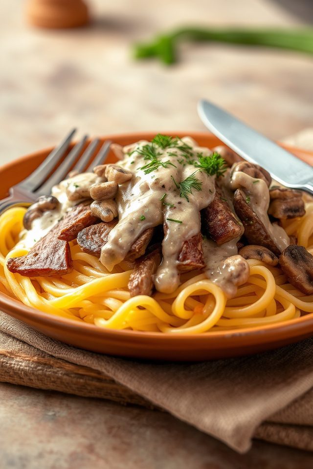 hearty savory steak meal